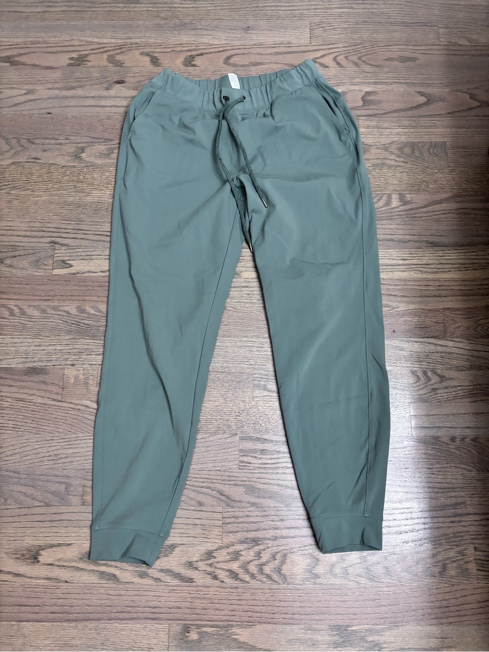 Yogalicious Women’s Olive Jogger Pants with Drawstring